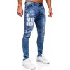 Bolf pánske slim fit rifľové nohavice TF292 modré