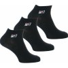 Fila Quarter Plain Socks F9303 3P Čierny