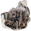 Fototapeta diera na stenu New york letu vták 75x75 cm