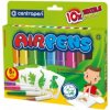 Centropen Foukací fixy Airpens NA TEXTIL 10 barev + 8 šablony