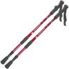 Trekingové palice AntiShock červené (Sada dvoch turistických palíc)