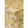 Obrus PVC 6744420, metráž, 20 m x 140 cm, drevené hranoly hnedé, IMPOL TRADE