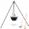 Perfect Home Set-50 Kotlíková súprava 3L, 4ks – trojnožka/kotlík/varecha/naberačka