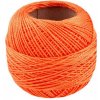 Vyšívacia priadza Perlovka Niťárna - 10 ks 2182 Sun Orange