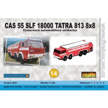 Papierový model CAS 55 SLF 18000 TATRA 813 8x8