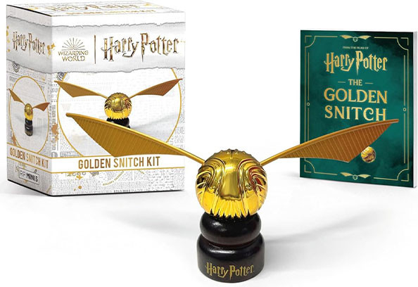 Running Press Harry Potter Golden Snitch Sticker Kit Miniature Editions