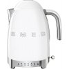 Smeg KLF04WHEU rychlovarná konvice, 1,7 l (7 šálků), 2400 W, styl 50. let, řízení teploty, 7 programů, bílá