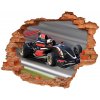 Nálepka fototapeta 3D Formula 1 90x70 cm