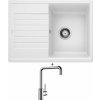 Blanco ZIA 45 S Compact biela 524725 + Blanco MILI chróm 519413