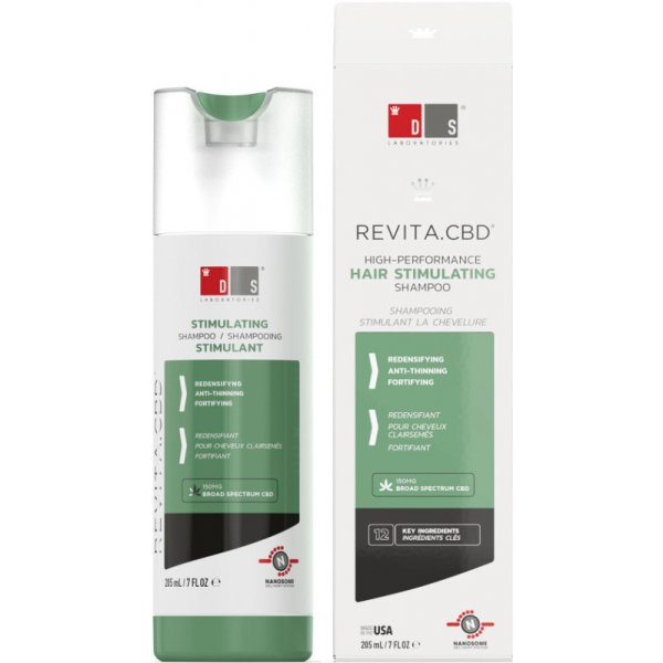 DS Laboratories Revita CBD Šampón proti vypadávaniu vlasov 205 ml od 29 € -  Heureka.sk