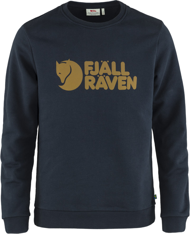 Fjällräven Fjällräven Logo Sweater M Grey-Melange