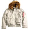ALPHA INDUSTRIES Bunda Polar Jacket SV - biela (133141/16)