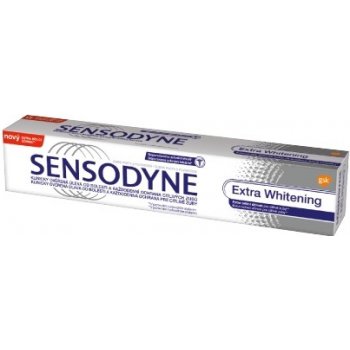 Sensodyne Whitening zubná pasta šetrně bělí citlivé zuby 100 ml