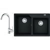 Set RS Franke Urban UBG 620-78 + Franke FP 9000 (čierna matná + chróm)