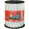 Vodivé lano PremiumLine 400 m x 6,5 mm AKO bielo-zelený na elektrický ohradník