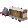 Mattel Nová mašinka Toby s vagónom TrackMaster HTN30