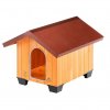 Ferplast Domus drevená búda pre psa S 60,5 x 73,5 x 54,5 cm