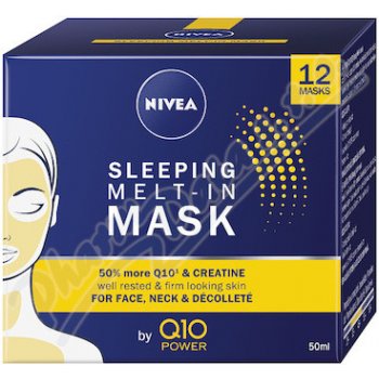 Nivea Sleeping Mask Q10 Power nočná maska proti vráskam 50 ml od 8,99 € -  Heureka.sk