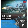 Academy Grumman F-14 A Tomcat US NAVY VF-143 Pukin Dogs Model Kit 12563 1:72