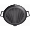 Home Cook panvica s výlevkami liatina BBQ 31 cm