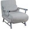 VCM VCM Kreslo na spanie Kolino, sivé