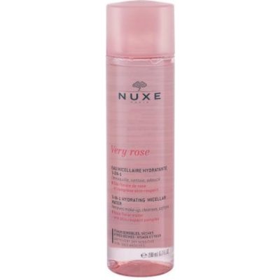 NUXE Very Rose 3-In-1 Hydrating 200 ml hydratačná čistiaca a odličovacia micelárna voda pre ženy