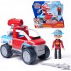 Spinmaster Paw Patrol Fire Rescue Ryderovo záchranné vozidlo s odpalovačem dronů a figurkou Rydera)