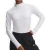 Dámske tričko Under Armour golf Authentics Mockneck White M