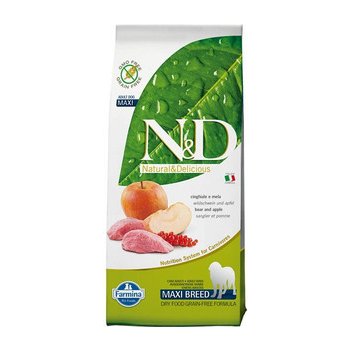 N&D Grain Free Dog Adult Maxi Boar & Apple 12 kg