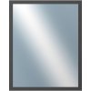 DANTIK - Zrkadlo v rámu, rozmer s rámom 40x50 cm z lišty KASSETTE šedá (3078)