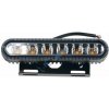 PROFI výstražné LED svetlo vonkajšie, oranžové, 12-24V, ECE R65