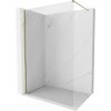 Mexen Kioto-X sprchová stena Walk-in 70 x 200 cm, priehľadná 10 mm, zlatá - 800-070-101-50-00-X