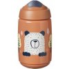 Tommee Tippee Superstar netečúci hrnček s náustkom, 390ml, 12m +, Červená