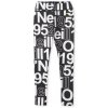 Dievčenské legíny O'Neill, ACTIVE LEGGING čierna,biela,reflexný neón 140