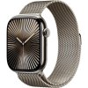 Apple Watch Series 10 46 mm Cellular prírodný titán s prírodným milánskym ťahom S/M MC7Q4QC/A