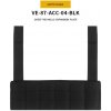 Wosport Chest Rig Molle Expansion panel - Čierná