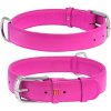 Collar Glamour kožený obojok