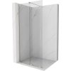 Mexen Velar, sprchová zástena s posuvnými dverami Walk-in 80 x 200 cm, 8mm číre sklo, brúsená oceľ, 871-080-000-03-97