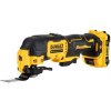 DeWALT DCS353D2 12V AKU oscilační multibruska, 2x2Ah, nabíječka, Tstak