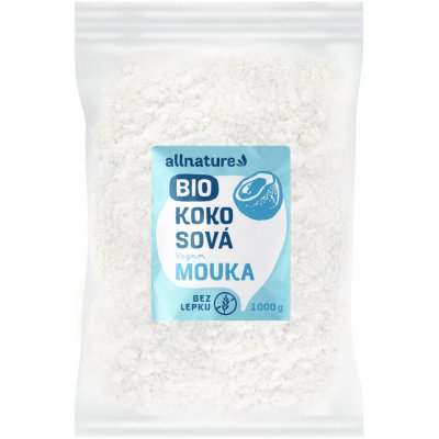 Allnature Kokosová múka BIO 1000 g od 4,38 € - Heureka.sk