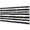Nástenný panel Nepravidelné pruhy zebra 100x50 cm