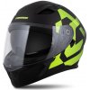Moto prilba Cassida Orbit Grind čierna matná/žltá fluo XXL (63-64)