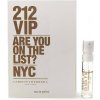 Carolina Herrera 212 VIP, Vzorka vône pre ženy