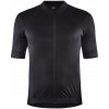 Pánska cyklistická košeľa CRAFT CORE ESSENCE JERSEY REGULAR FIT veľ. M Čierna