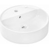 Hansgrohe Xuniva S umývadlo 45x45 cm okrúhly pultové umývadlo biela 60169450