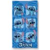 Plážová osuška Lilo a Stitch faces