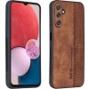 Kryt AZNS Embossed Skin case hnedý – Samsung Galaxy A25 5G