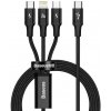 AMIO kábel USB-C Baseus 3 v 1 Baseus