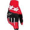 Rukavice TECHSTAR, ALPINESTARS (černá/červená, vel. L)