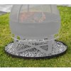 CookKing oceľový podstavec pod ohnisko - priemer 80 cm, čierny CK116022